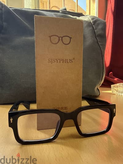 SISYPHUS High Quality Square Frame Eyeglasses For Men and Women SISYPHUS High Quality Square Frame Eyeglasses For Men and Women