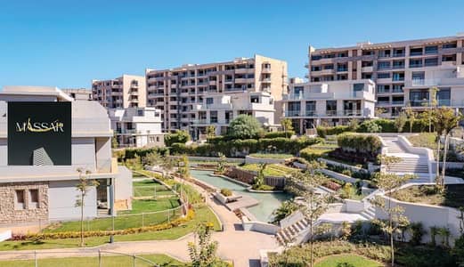 A 3-bedroom apartment, ready for immediate delivery, in a fully inhabited and active compound in the New Administrative Capital.