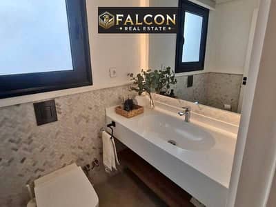 Apartment for sale, fully finished (with air conditioners) on Suez Road, in front of Madinaty
