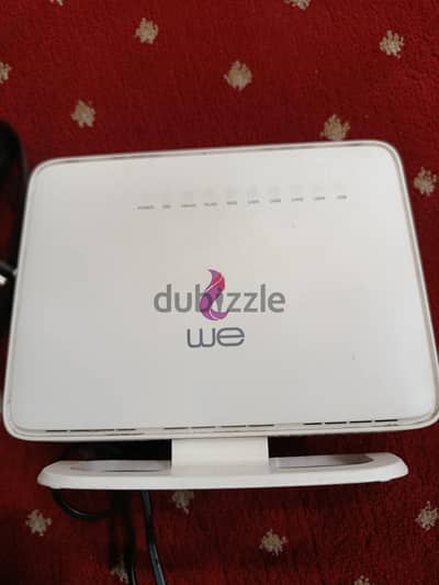راوتر سرعات عالية VDSL حالة زيرو بالشاحن كهرباء