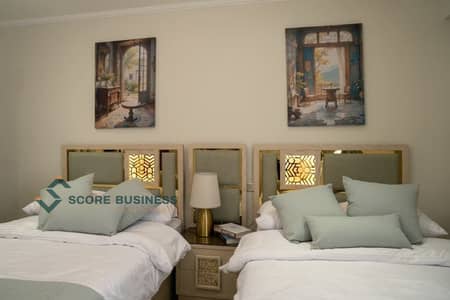 Apartment for sale in the heart of New Cairo, immediate delivery, fully finished + air conditioning with installments over 5 years