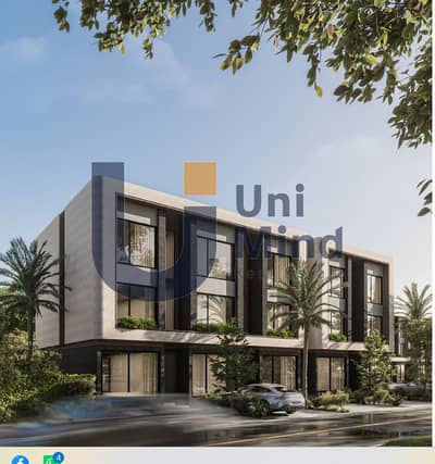 Townhouse villa for sale lowest price of only 9 million delivery 2 years with installments, in Fifth Settlement minutes from Al Ahly Club