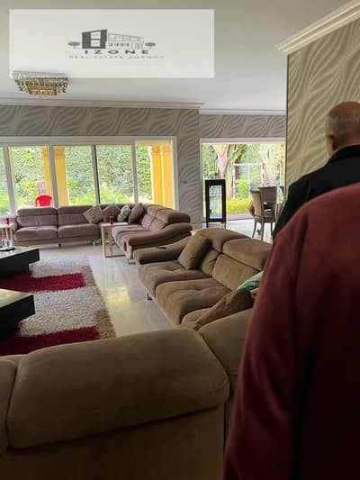 أفضل سعر فيلا استاندالون نموذج X للبيع في الرحاب المرحلة التاسعة Al Rehab City القاهرة الجديدة New Cairo 376 متر مباني و650 متر أرض ناصية