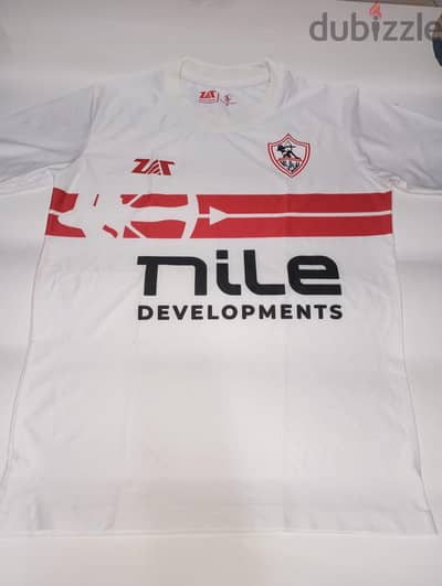 تيشرت الزمالك الأبيض موسم 2025
