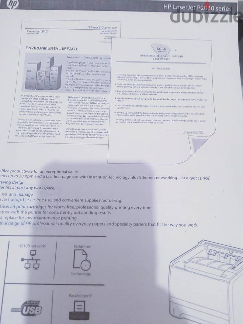 طابعة HP P2035 3