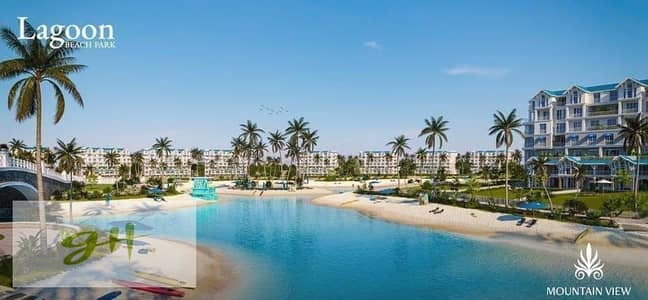 Prime Location iVilla Beach 270m + 75m Garden for Sale in Mountain View iCity New Cairo