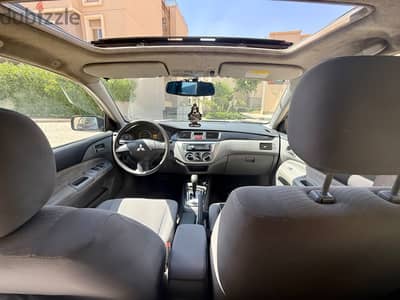 Mitsubishi Lancer 2013 - ٥٤ الف كيلو فقط فتحه سقف الوحيده في مصر
