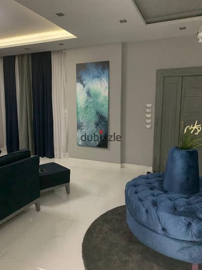  Furnished Apartment for Rent – ​​First District – Fifth Settlement  A unique opportunity for upscale living in the heart of the Fifth Settlement. T