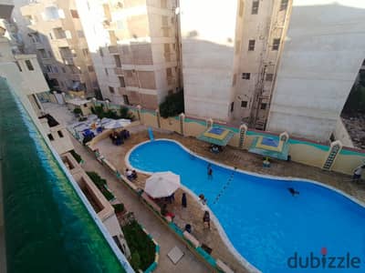Apartment in Al-Ajami Palm Beach inside a private resort with private swimming pools cash or installment