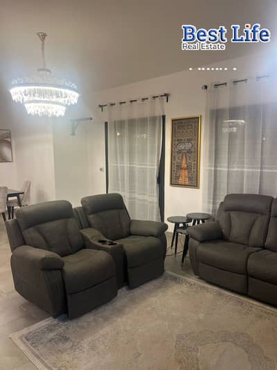 Luxury Furnished Ground Floor Apartment with Private Garden for Rent in Privado Madinaty | 178 Sqm + 60 Sqm Garden
