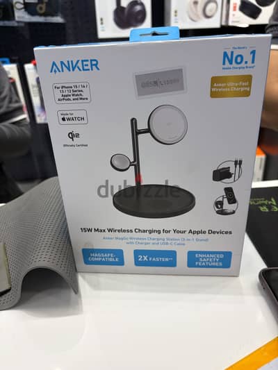 New Anker MagGo 3-in-1 Qi2 Wireless Charger | 15W
