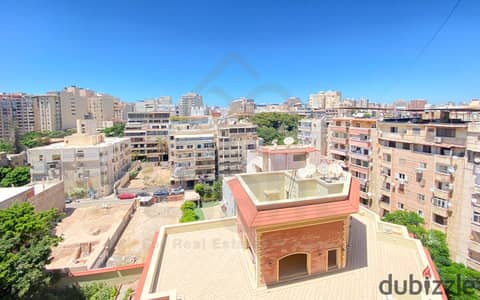 شقة للبيع 224 م كفر عبده ( ش سكينة بنت الحسين )