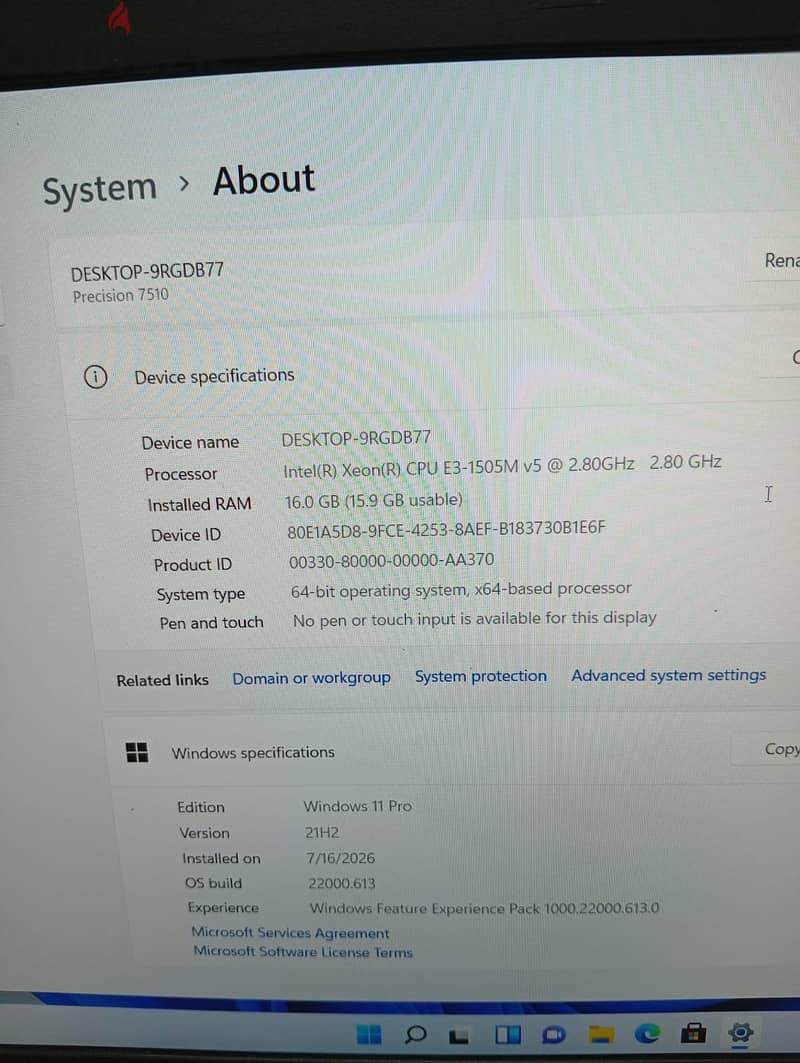 Dell Precision 7510 4