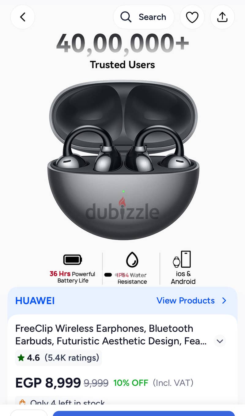 HUAWEI FreeClip 3