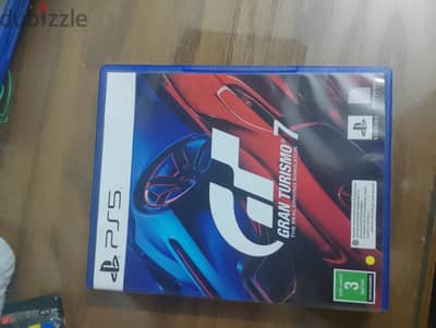 شريط Gran Turismo 7 نسخة PS5 بحالة الزيرو
