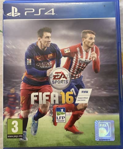  لعبة FIFA 16 الأصلية للبلايستيشن 4 (PS4)