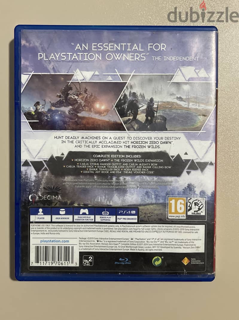 Horizon zero dawn complete edition 1