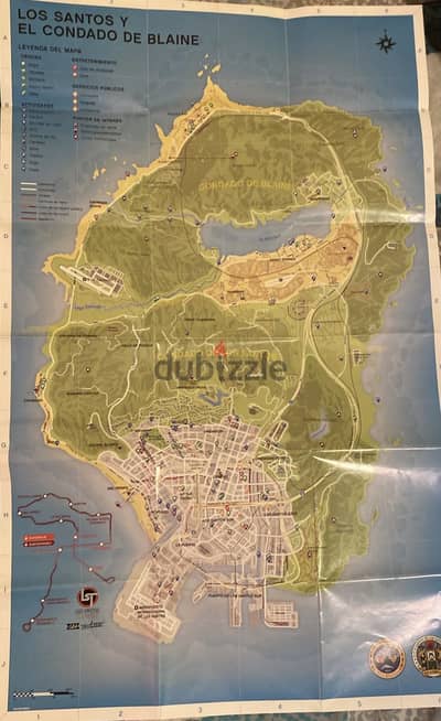 لعبة Grand Theft Auto V (GTA V) الأصلية للبلايستيشن 4 (PS4)