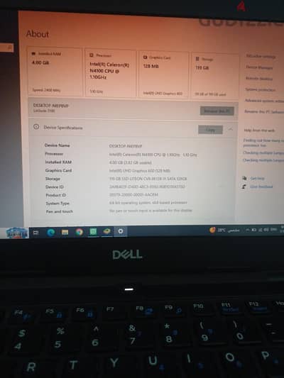  لاب توب Dell Latitude 3190 – فرصة بسعر ممتاز 