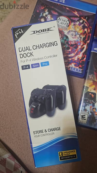 Wireless controller dual charger