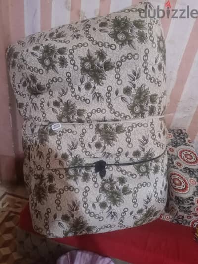 مرتبة قطن ابيض سمك عالي 100*200
