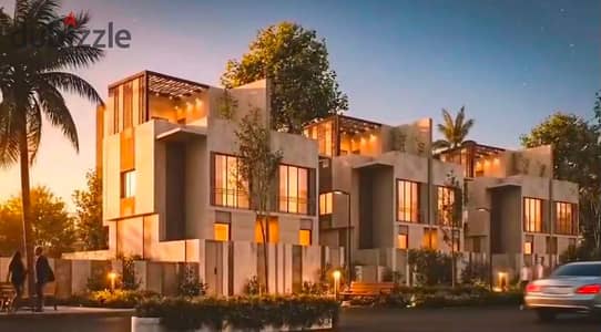 Own a 200 sqm townhouse with a down payment of 950 thousand and installments over 8 years + private garden. Grab your chance with a 10% discount.