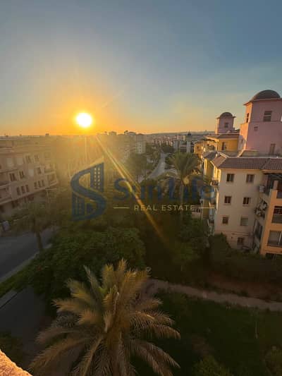 Furnished apartment for rent in Bahgat View,Dreamland. Features a beautiful landscape view. Located behind Media City,near Mall of Egypt, 6th of October