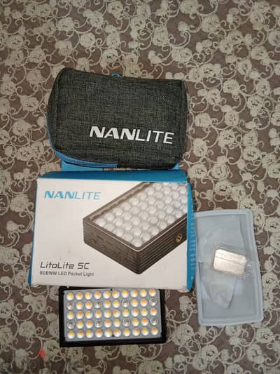 بوكيت لايت Nanlite LitoLite 5C جديد كسر زيرو
