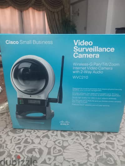 كاميرا Cisco WVC210 PTZ WI-FI
