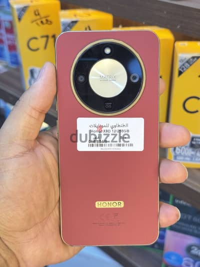 Honor X9D 12/256 GB مستعمل بالكرتونه والشاحن الاصلي