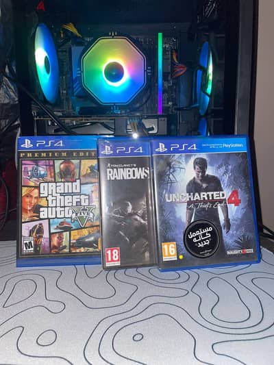 uncharted 4 - GTA 5 PREMIUM EDITION - RAINBOW SIX SIEGE