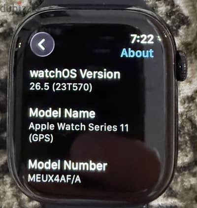 Apple Watch Series 11 (GPS) – Black