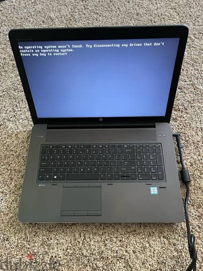 hp cor i7 gen 6ram 16 ssd512 vga nivdia 8g screen 17 inch
