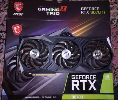RTX 3070ti msi gaming X trio RTX 3070ti msi gaming X trio