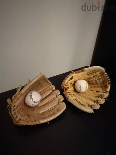 Baseball Glloves and Ballls