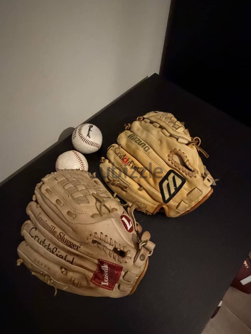 Baseball Glloves and Ballls 1