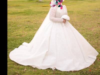 فستان زفاف إستعمال مره واحده