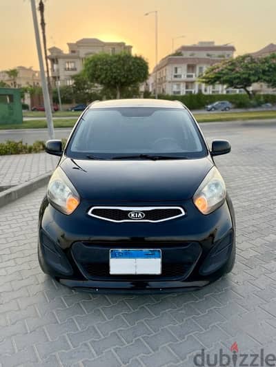 Kia Picanto 2012   كيا بيكانتو اوتوماتيك حالة محترمه