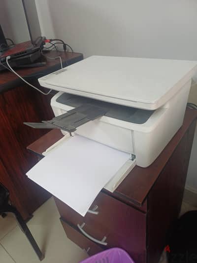 برنتر hp laserjet أبيض واسود وسكانر