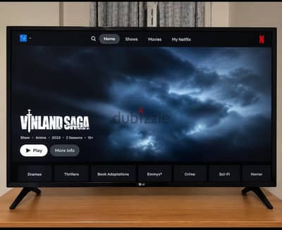 LG Smart TV 43 inch 4K UHD internal receiver شاشه الجي سمارت