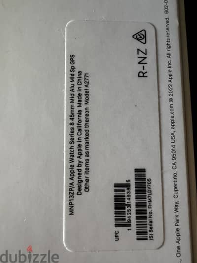 للبيع apple watch series 8.45 mm
