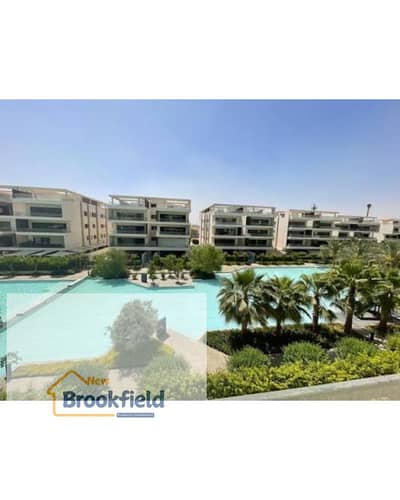 Luxury Modern Furnished Garden Apartment for Rent in Lake View Residence Golden Square