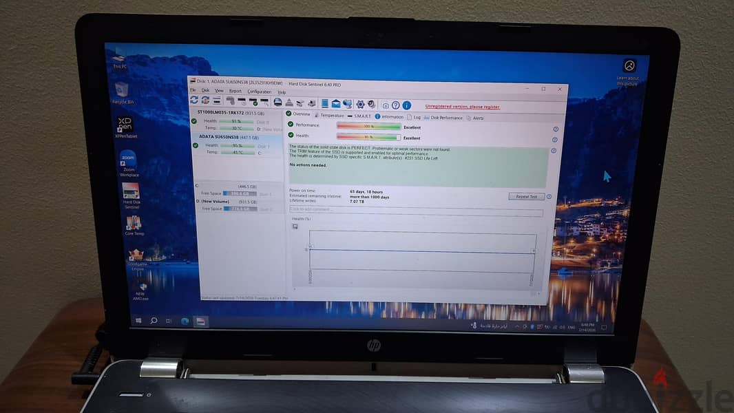 for sell Laptop hp 3