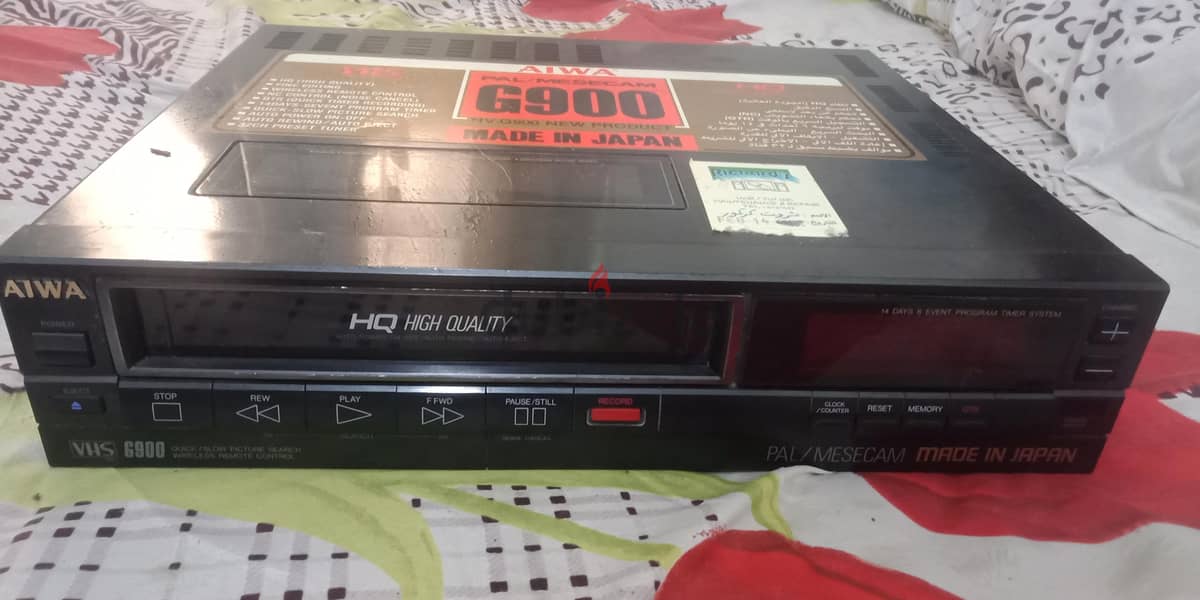 panasonic NV-SD320 & AIWA G900 1