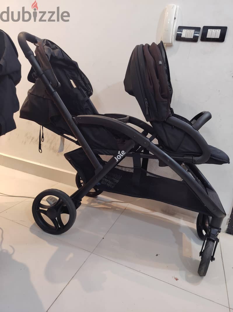 joie evalite double stroller 1