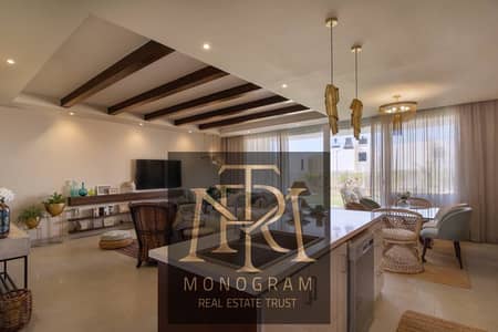 شاليه أرضي بحمام سباحة خاص لم يسكن من قبل | سيشيل الساحل الشمالي Seashell North Coast | بمساحة أرض 600 متر ومباني 260 متر | تشطيب ألترا سوبر لوكس بالتكيفات والمطبخ والأثاث | 5 غرف نوم ماستر + غرفة سائق/مربية بالحمامات | جاهز للمعاينة الفورية والاستلام