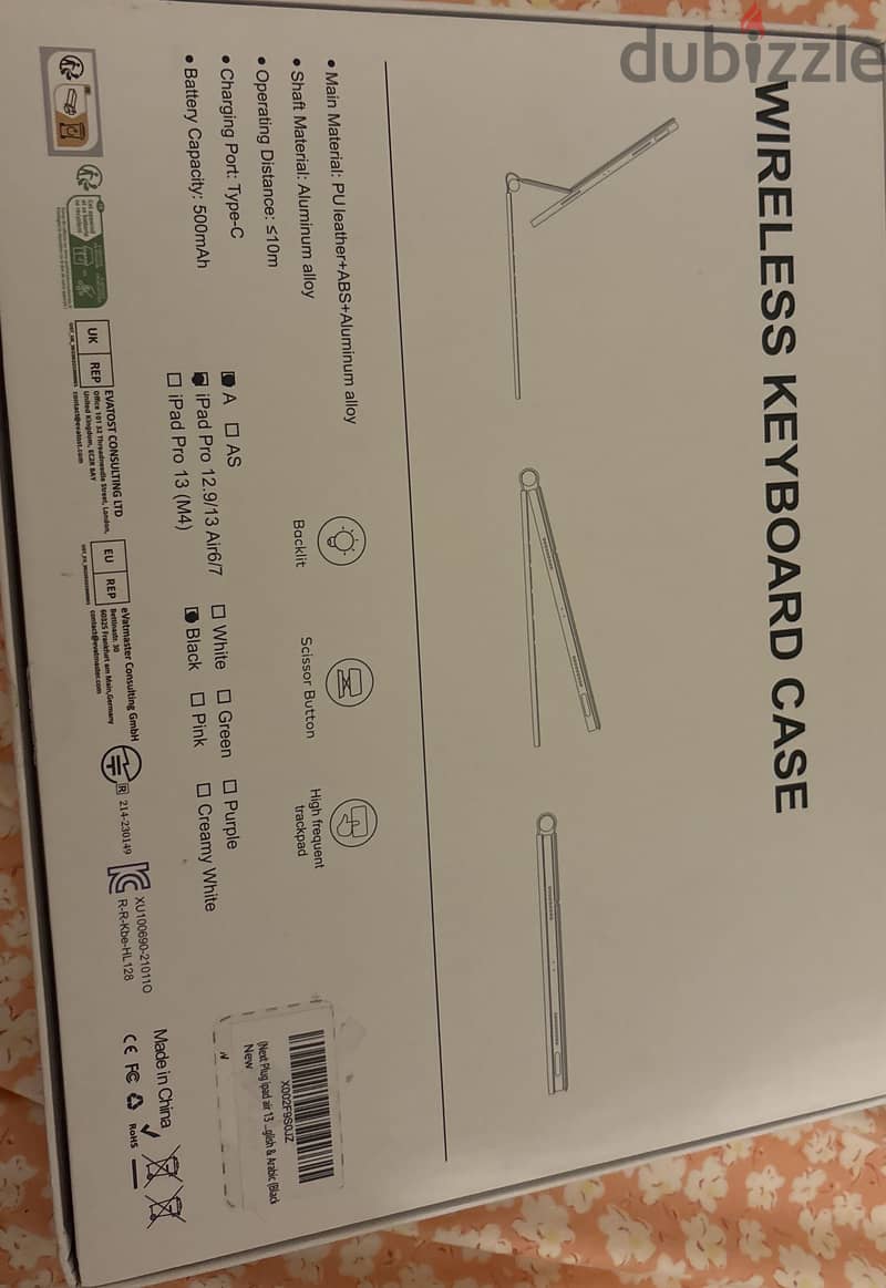 Keyboard wireless for Ipad 1