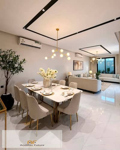 تاون هاوس فى كمبوند Belong Villas بيلونج  برايم لوكيشن فى مدينة6 اكتوبر قريب من  الطرق والمحاور الرئيسية.