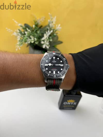 Tudor Pelagos Black Fxd Titanium With Two Strap