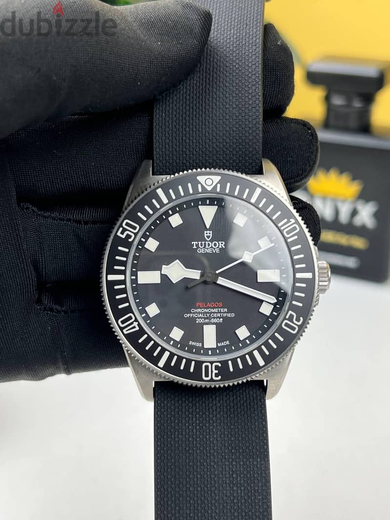 Tudor Pelagos Black Fxd Titanium With Two Strap 11